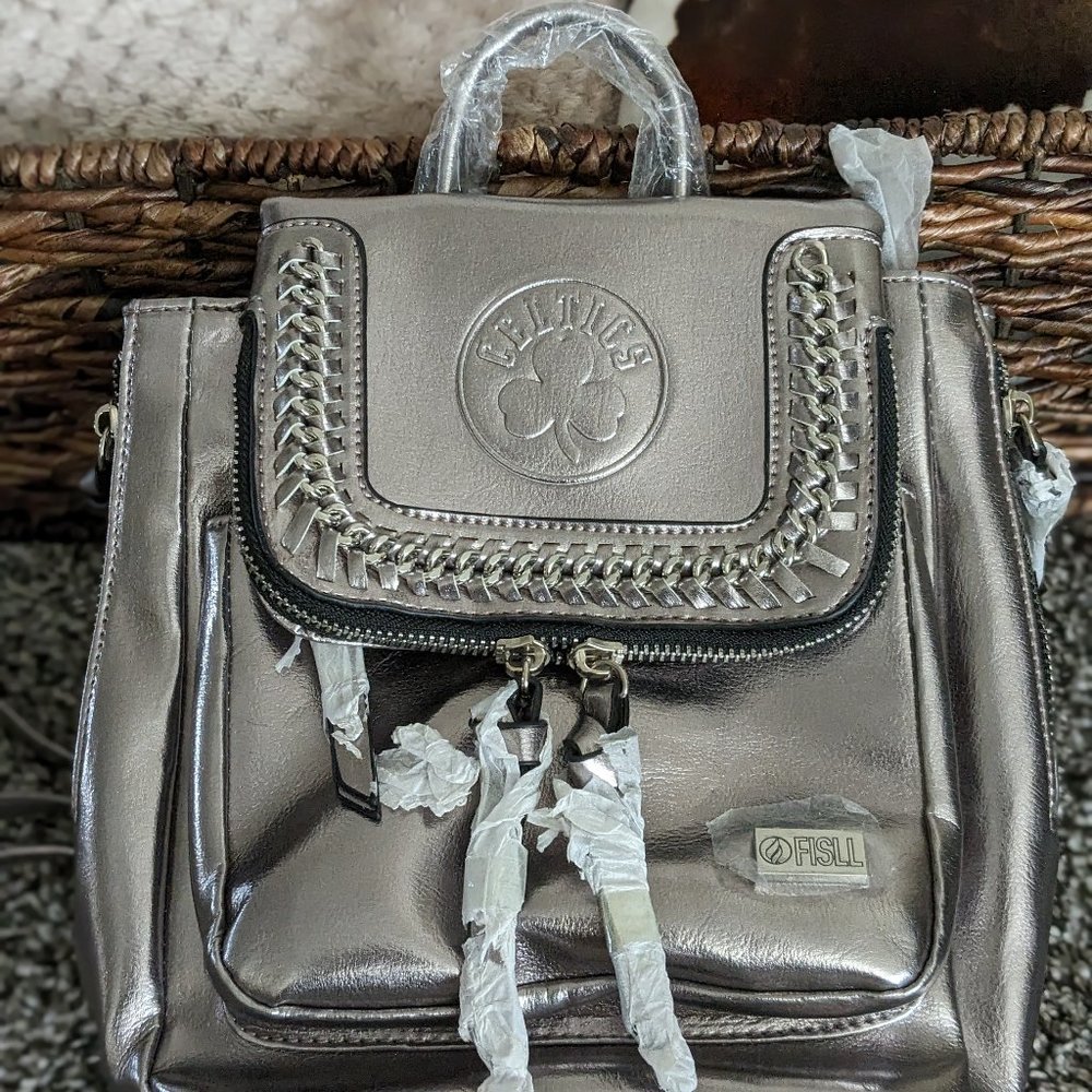 NWT Boston Celtics mini backpak